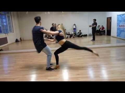 Carlos Oliveira & Anastasia - Brazilian zouk demo in St. Petersburg