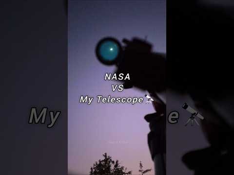 NASA vs My Telescope 🔭 | Saturn, Jupiter & Blood Moon