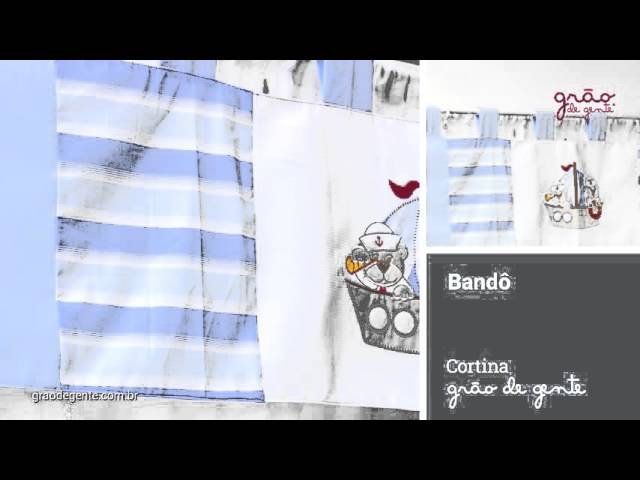 Cortina Veleiro Azul Claro | Ref: 53344