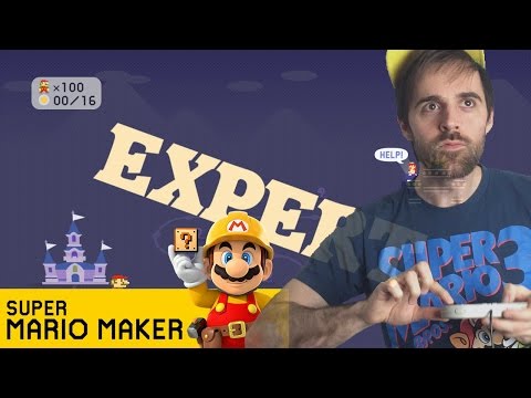 Mario Maker NO-SKIP 100 Mario Expert Challenge COMPLETE - Current Streak: 4