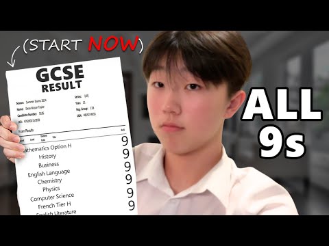 How I'd study for all 9s GCSE if I started again (step by step)