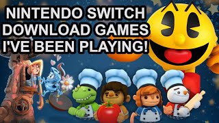 Nintendo Switch Download Games I've Been Playing! Pac-Man 99, Overcooked And More!