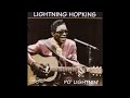 Lightning Hopkins - Po' Lightnin' (Full album)