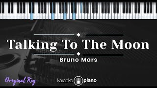 Download lagu Talking To The Moon - Bruno Mars (KARAOKE PIANO - ORIGINAL KEY) mp3