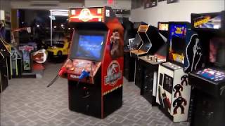 Konami's 2001 Jurassic Park III Arcade Game - Cabinet design, gameplay video