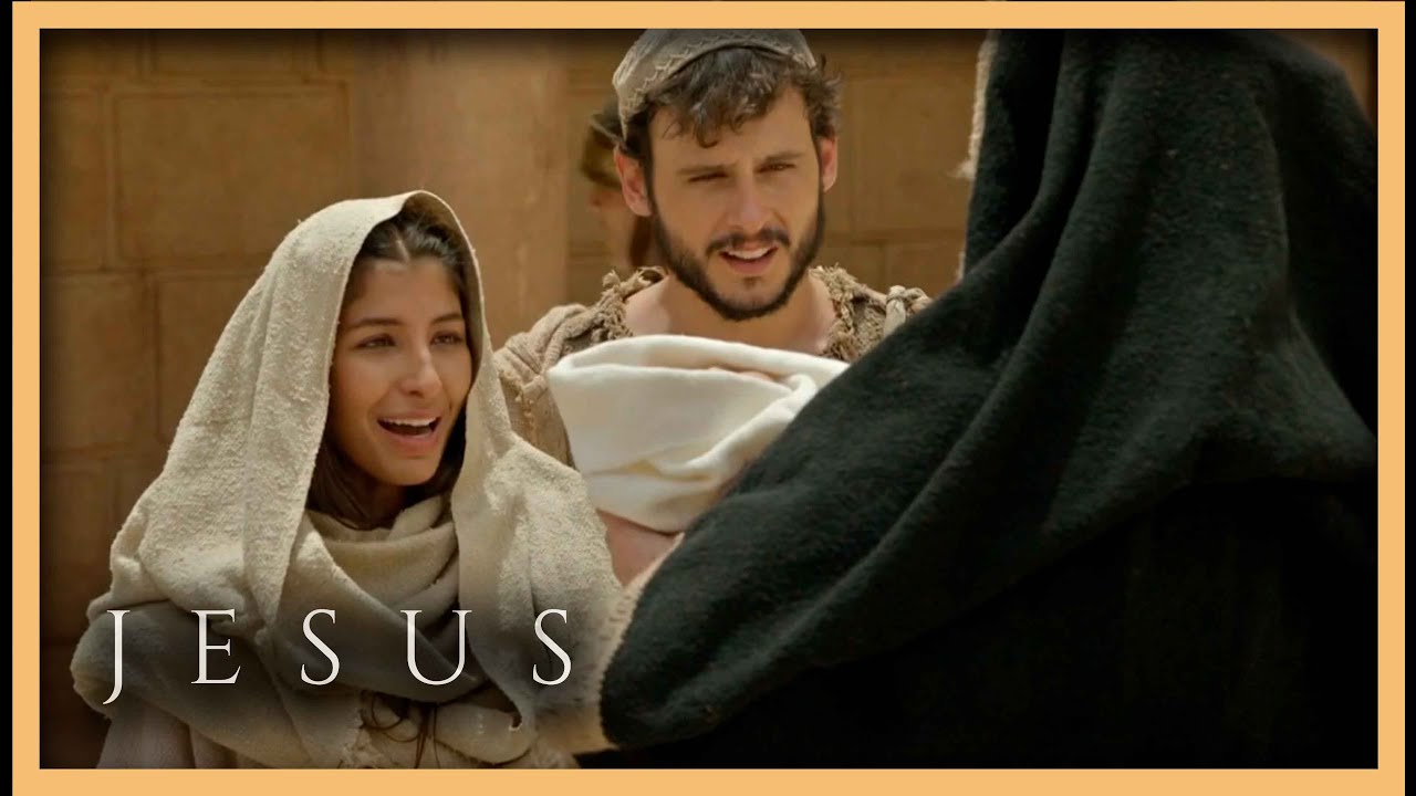 Jesus é consagrado por Simeão no Templo de Jerusalém | NOVELA JESUS