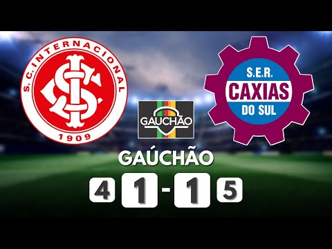 PÊNALTIS! INTERNACIONAL (4)1 x 1(5) CAXIAS GAÚCHÃO 2023 SEMIFINAL | CAMPEONATO GAÚCHO