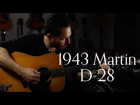 1943 Martin D-28, Brazilian Rosewood & Adirondack Spruce | Carl Miner