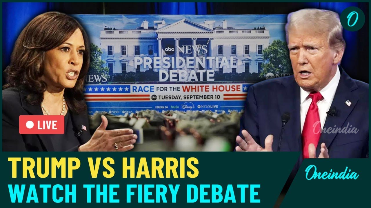 Trump vs Harris Fiery Presidential Debate| Tense Exchanges, Personal Jibes & More| See How It Went