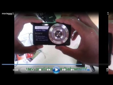 Unboxing Sony Cybershot DSC-W620
