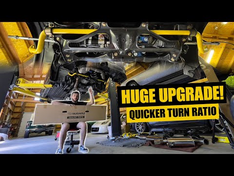 Legacy GT Wagon Gets a BRAND NEW 2015+ STI Power Steering Rack!