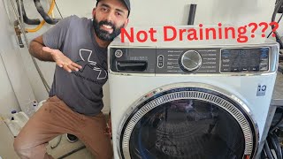 Fixing a GE Front Load Washer That Is Not Draining