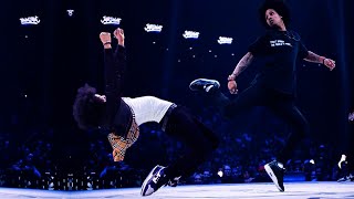 Les Twins vs Diablo &amp; Stalamuerte (Clear Audio) - Hip hop quarter final - Juste Debout 2019