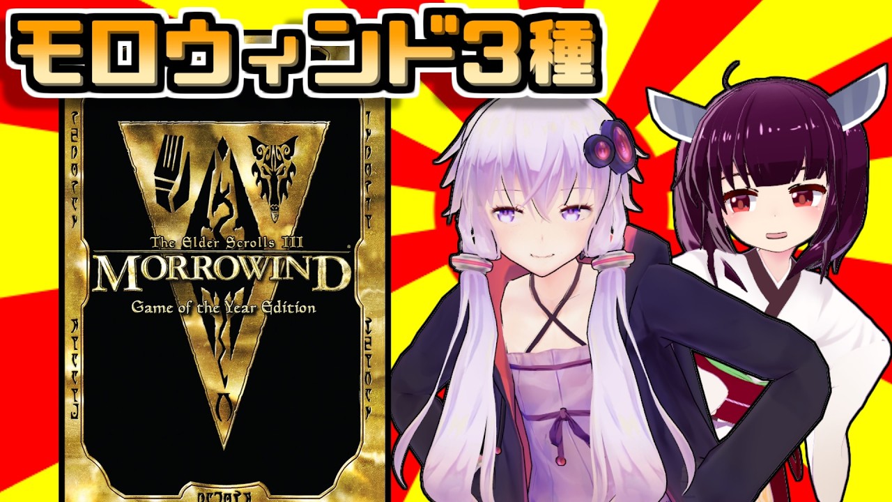 【Morrowind】パッケージ版モロウィンドを3つ購入した女