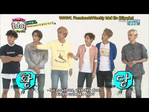 [Sub Español] 140618 Weekly Idol BEAST-  Parte 1/4
