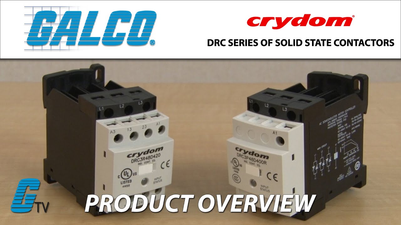 Crydom DRC Series of Solid State Contactors