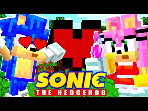 Amy Uses A LOVE POTION On Sonic! | Minecraft Sonic And Friends | [55]
