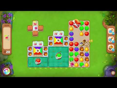 Gardenscapes 2514 Level - 23 moves - NO BooSTERS