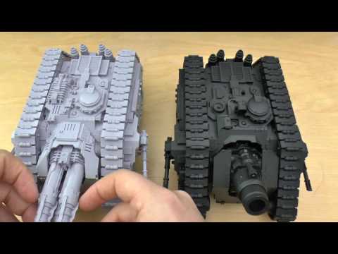 Cerberus Heavy Tank Destroyer - Unboxing & Review (WH40K)