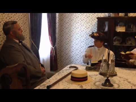 Lizzie Borden Crime Scene Reenactment