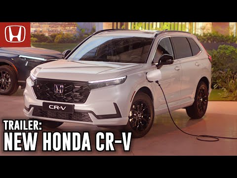 New Honda CR-V Official Reveal - 2024 Plug-in & Full Hybrid SUV