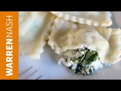 How to make Ravioli - Spinach & Ricotta - Recipes by Warren Nash