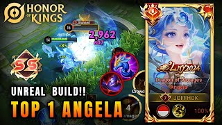 Mind-Blowing Build! Angela’s Insane Gameplay in Honor of Kings