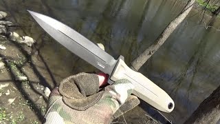 SOG Pentagon FX Dagger, Knife Review - Deadly, Beautiful, And Pricey CPM-S35VN Steel ($146-195)