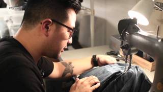 Complex How to: Repair your jeans with Self Edge NYC