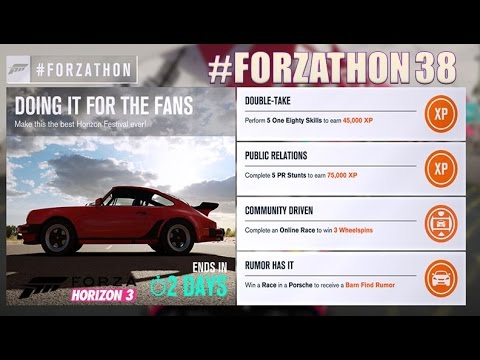 Forza Horizon 3 #FORZATHON 38