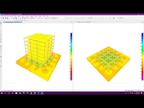 Soil Structure Interaction in SAP2000 | Soil Modeling