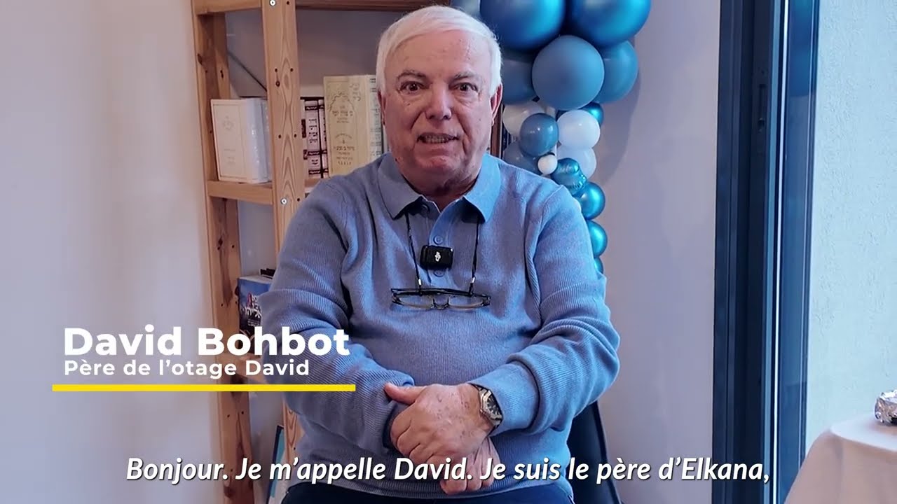 Une seule chose a fait revenir mon fils Elkana de Gaza