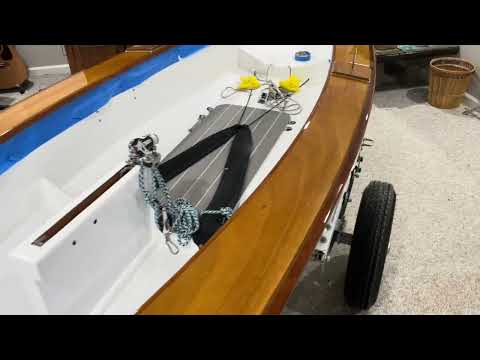 Viola 14 Trimaran Conversion - Fourth Boat Build - Episode #9 - Still Putting The Pieces Together 