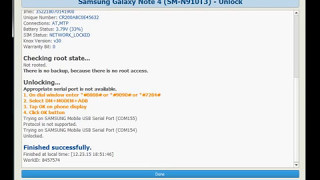 Note4 T Mobile SM N910T3 unlock ok