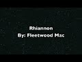 Rhiannon (Lyrics) - Fleetwood Mac