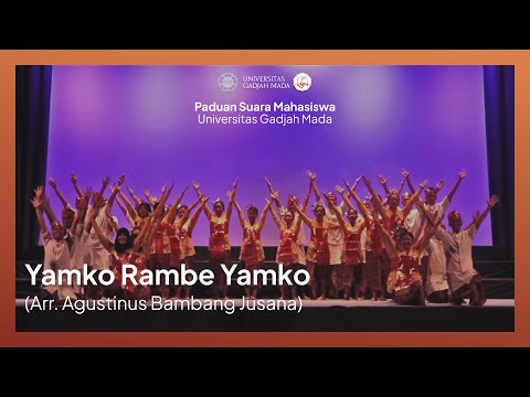 PSM UGM - Yamko Rambe Yamko | The 23rd of The Malta International Choir Festival