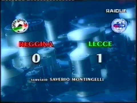2000-01 (3a - 22-10-2000) Reggina-Lecce 0-1 [C.Lucarelli(R)] Servizio D.S.Rai2
