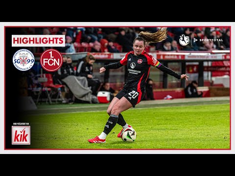 5-Tore-Partie: Verteidigt 1. FC Nürnberg Tabellenspitze? | SG 99 Andernach - 1. FC Nürnberg | 2. FBL