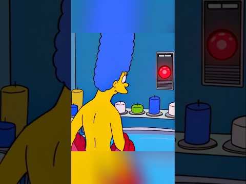 Marge cheats on homer with AI #shorts
