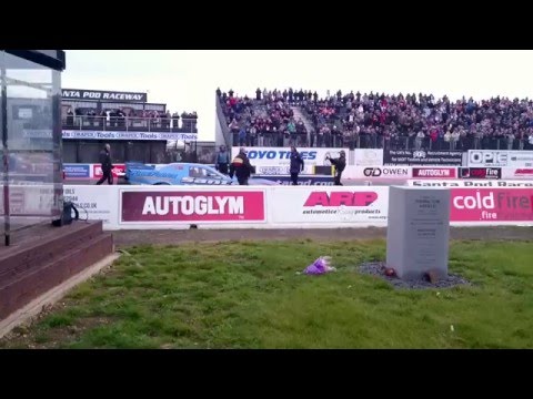 SANTA POD "FIREFORCE 3" THE WORLD RECORD BREAKING JET CAR