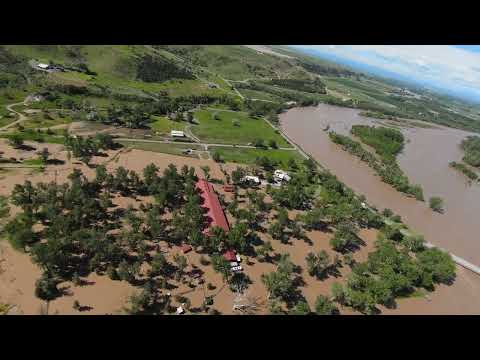 BIGGEST YELLOWSTONE RIVER FLOOD since 1974. BILLINGS, MT.