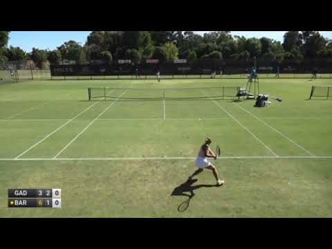 Gadecki Olivia v (Q)Barry Monique - W25 Swan Hill (last games)