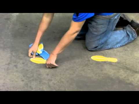 Mighty Line 5s Floor Tape Footprints