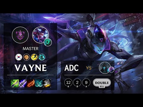 Vayne ADC vs Kalista - KR Master Patch 10.21