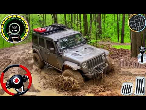 4x4 Offroad Jeep Driving Simulator 3D - Drive SUV 4x4 jeep Offroad Game - Android GamePlay