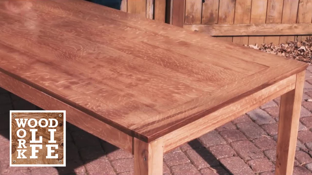 Watch Mesa De Comedor De Roble Blanco Al Estilo Shaker | Construcciones De Carpintería Now Mesa De Comedor De Roble Blanco Al Estilo Shaker | Construcciones De Carpintería