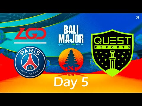 Return to PSG LGD vs Quest Esports & Shopify Rebellion vs Blacklist Rivalry Bali Major Group Stage