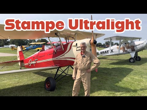 Stampe ultralight aircraft and its special features!
