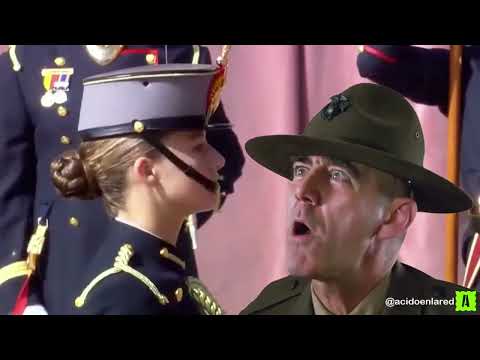 Princesa Leonor en escena de La Chaqueta Metalica @acidoenlared