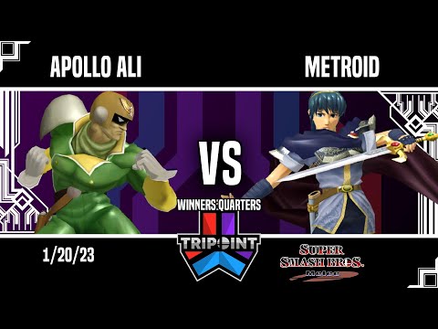Tripoint Smash 176 - Winners Quarters - Apollo Ali(Captain Falcon) Vs. metroid(Marth)